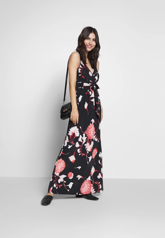 Peignoir ANNA FIELD Anna Field Maxi Dress Noir Femme | BQE-5598874